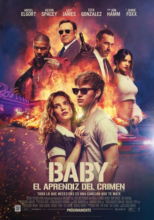 ดูหนัง Baby Driver (2017) เบบี้ ไดรฟเวอร์ จี้ [Full-HD]