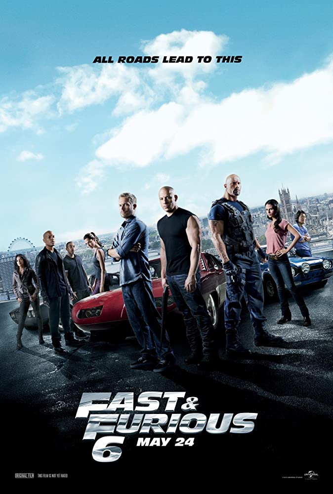 Fast & Furious 6 (2013) เร็ว แรง ทะลุนรก 6 พากย์ไทย