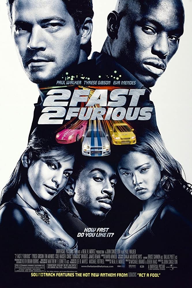 ดูหนัง 2 Fast 2 Furious (2003) เร็วคูณ 2 ดับเบิ้ลแรงท้านรก [Full-HD]