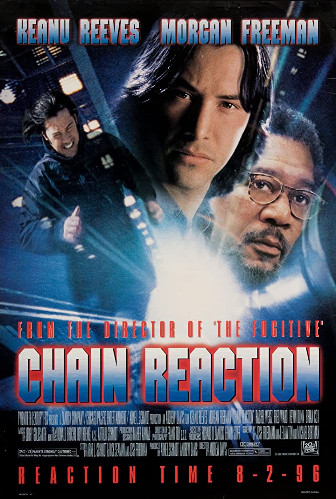 ดูหนัง Chain Reaction (1996) เร็วพลิกนรก