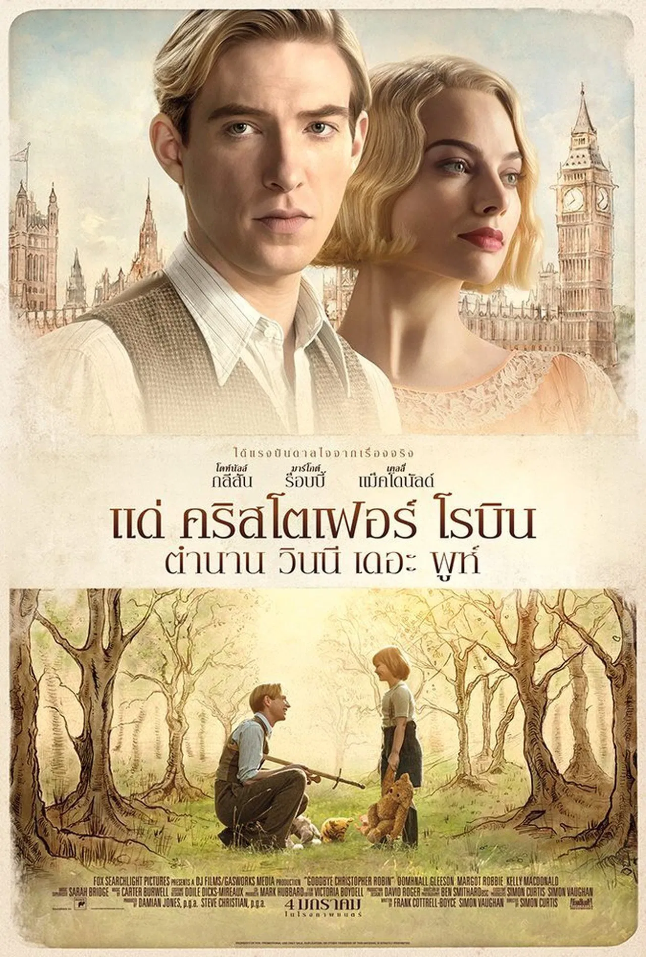 Goodbye Christopher Robin (2017) แด่ คริสโตเฟอร์ โรบิน ตำนานวินนี เดอะ พูห์ ซับไทย
