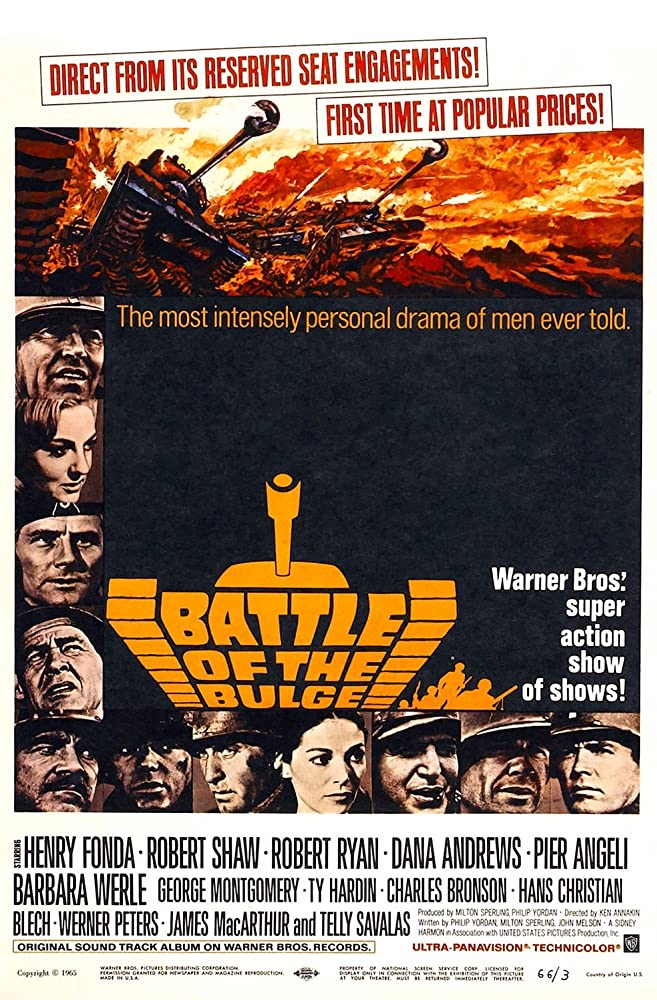 ดูหนัง Battle of the Bulge (1965) รถถังประจัญบาน
