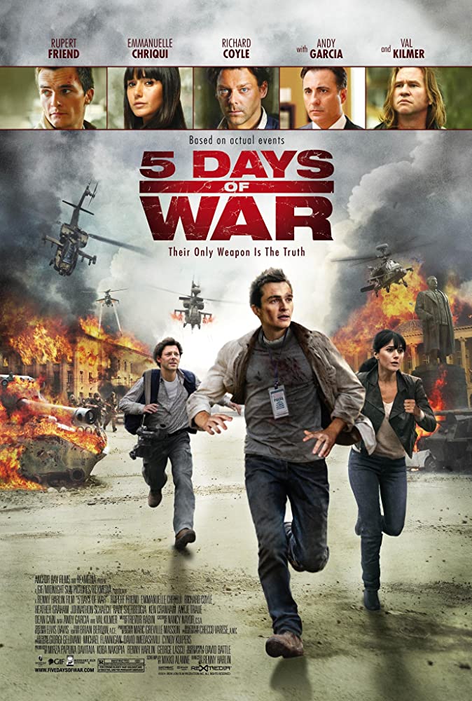 ดูหนัง 5 Days of War (2011) สมรภูมิคลั่ง 120 ชั่วโมง [Full-HD]