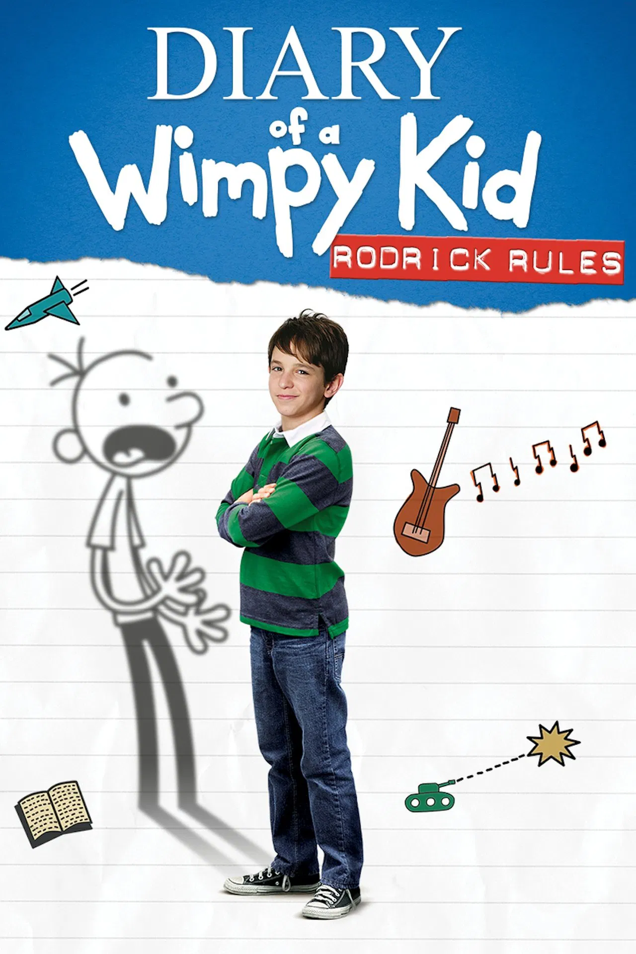 Diary of a Wimpy Kid 2: Rodrick Rules (2011) ไดอารี่ของเด็กไม่เอาถ่าน 2: เสียทีร็อดดริก พากย์ไทย