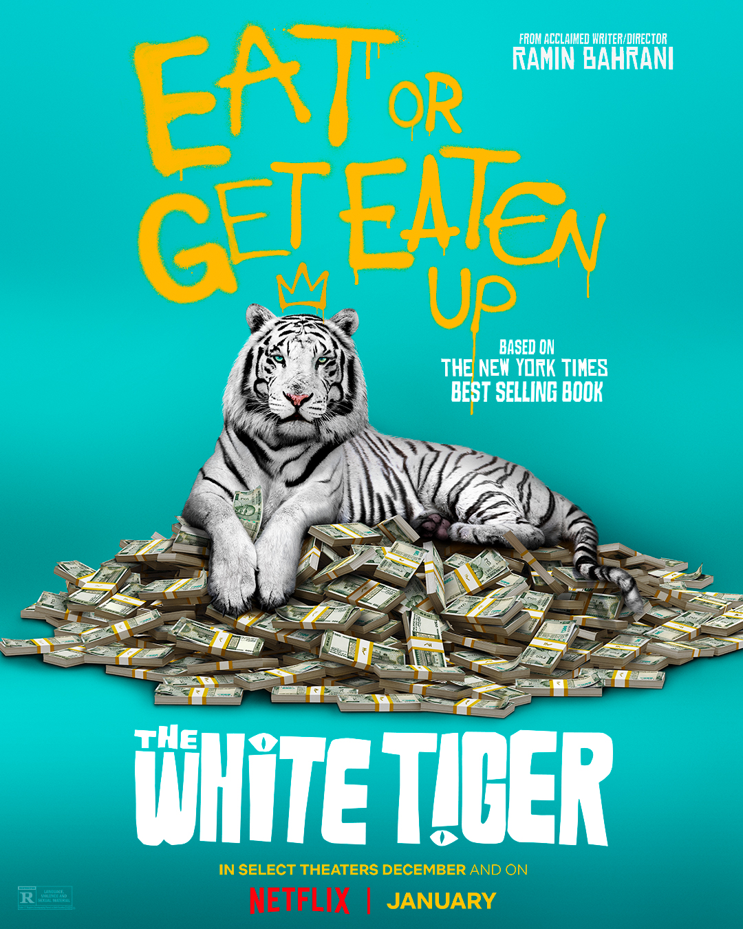 ดูหนัง The White Tiger (2021) พยัคฆ์ขาวรำพัน [Full-HD]