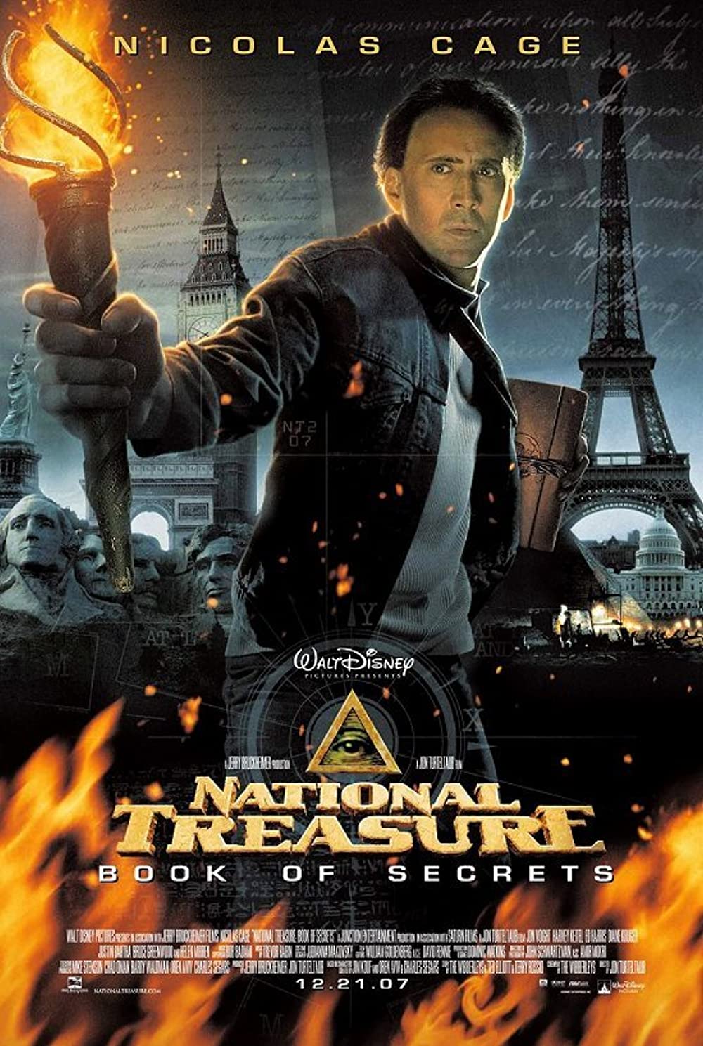 ดูหนัง National Treasure Book Of Secrets (2007) ปฏิบัติการณ์เดือด ล่าบันทึกลับสุดขอบโลก
