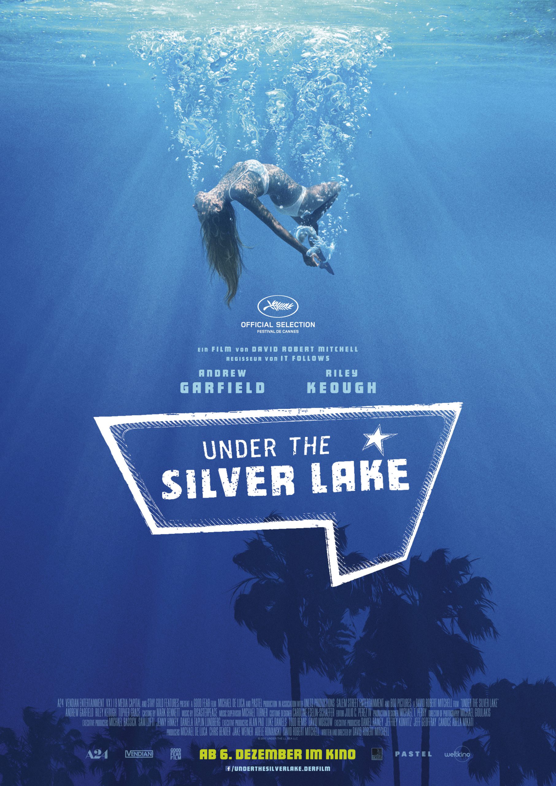 ดูหนัง Under the Silver Lake (2018) ใต้ทะเลสาบสีเงิน [Full-HD]