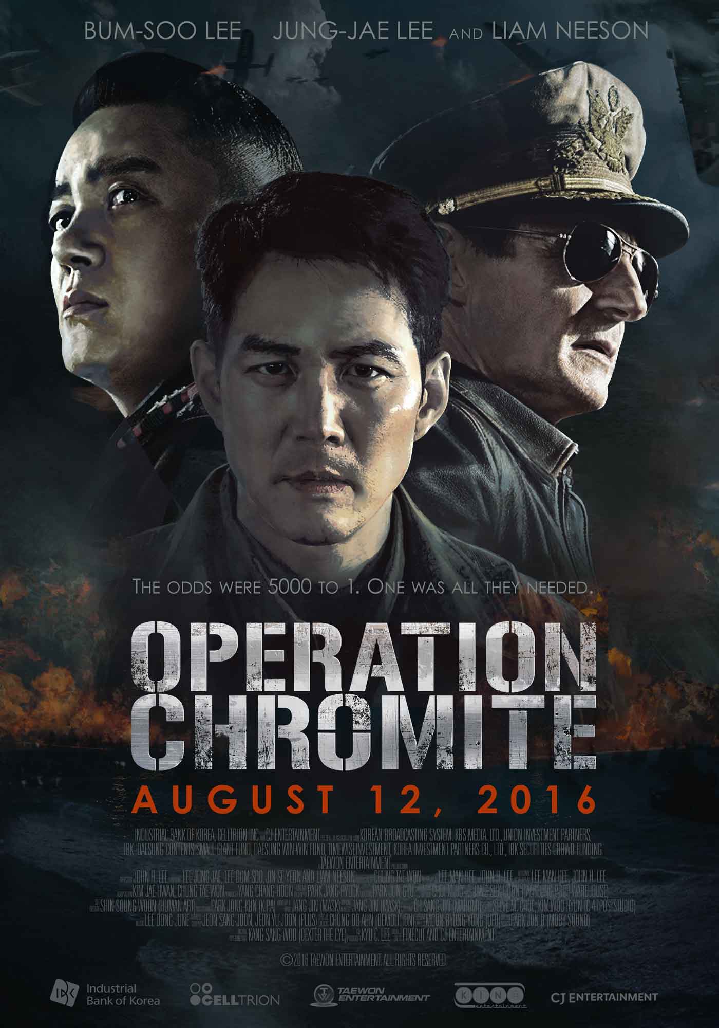ดูหนัง Operation Chromite (2016) ปฏิบัติการระห่ำยึดสะท้านโลก [Full-HD]