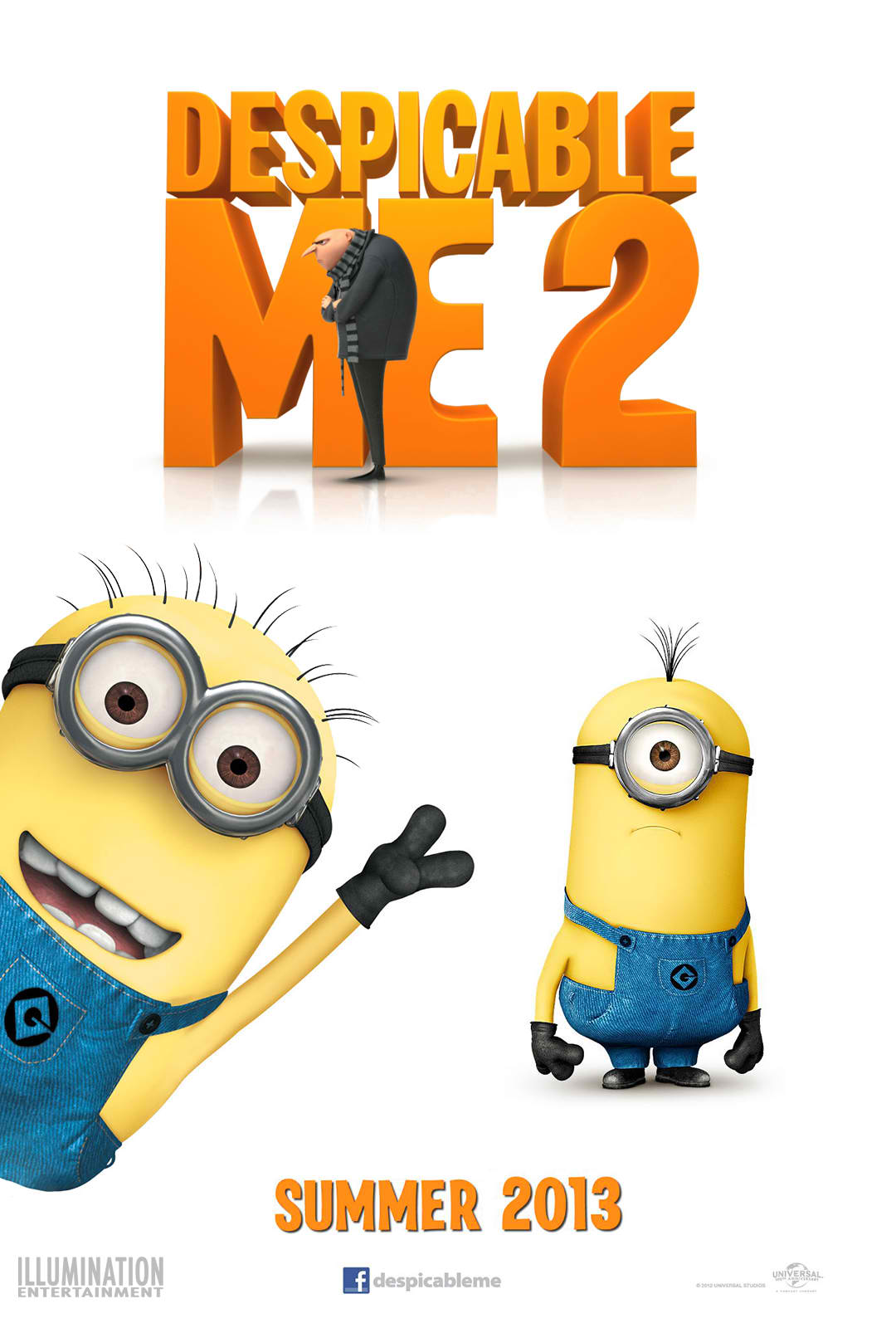 การ์ตูน Despicable Me 2 (2013) มิสเตอร์แสบร้ายเกินพิกัด 2