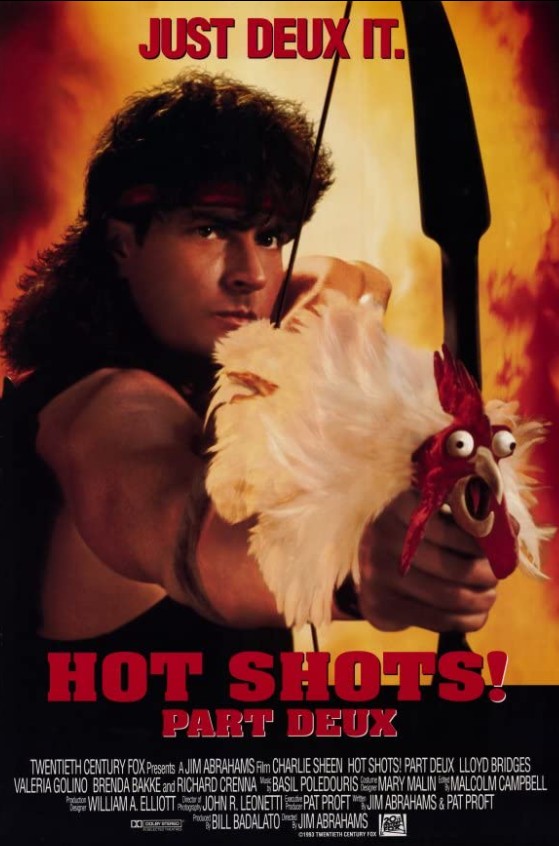 ดูหนัง Hot Shots! 2 Part Deux (1993) ฮ็อต ช็อต 2 เสืออากาศจิตป่วน นักรบแรมเบอะ [Full-HD]