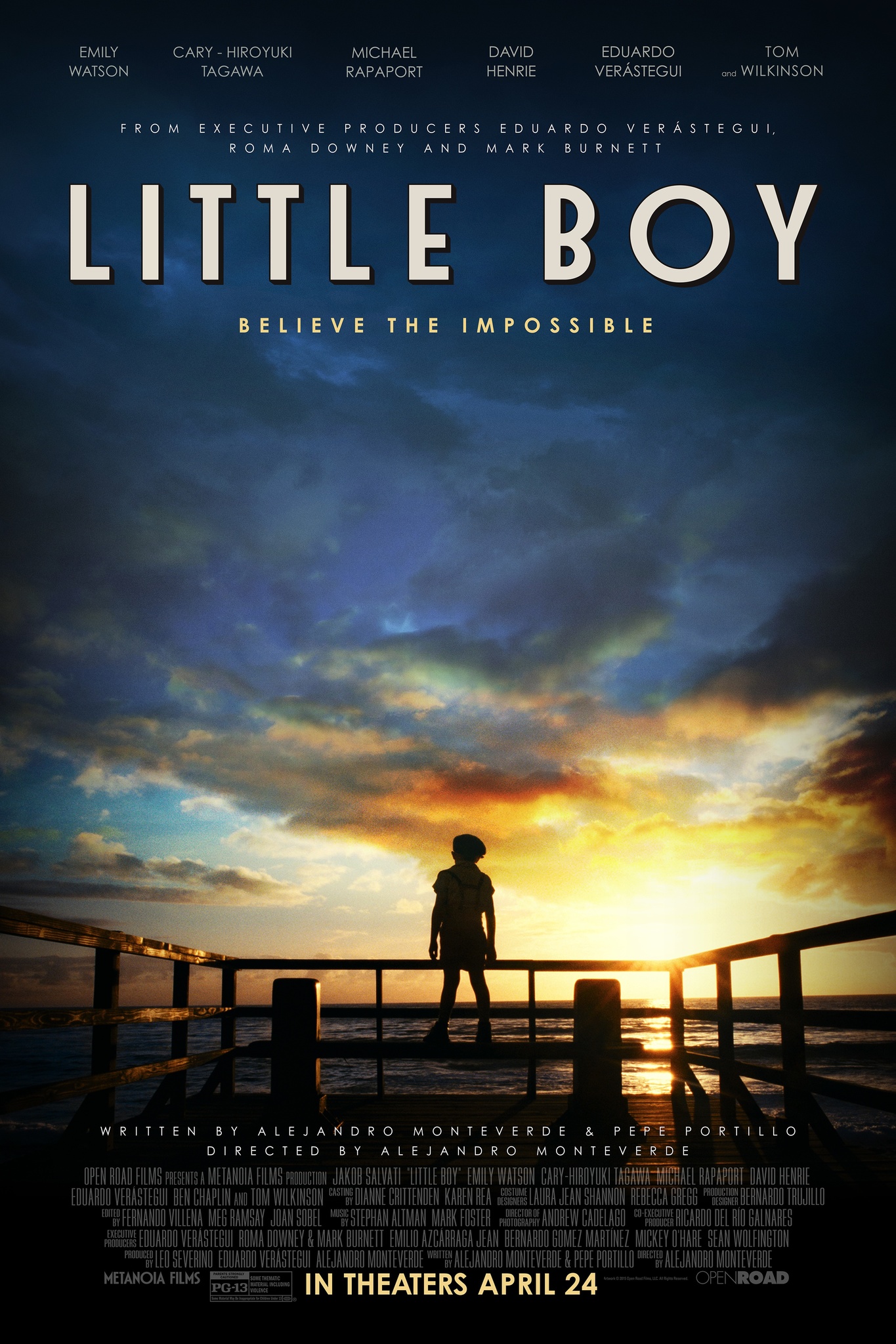 หนัง Little Boy (2015) มหัศจรรย์ พลังฝันบันลือโลก