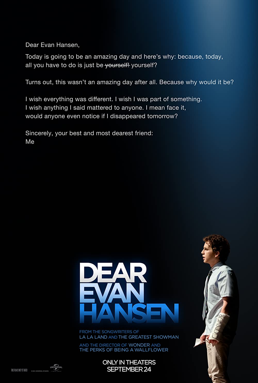 ดูหนัง Dear Evan Hansen (2021) เป็นวัยรุ่นมันยาก [Full-HD]