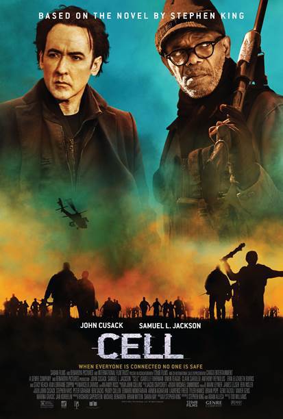 หนัง Cell (2016) โทรศัพท์ซอมบี้