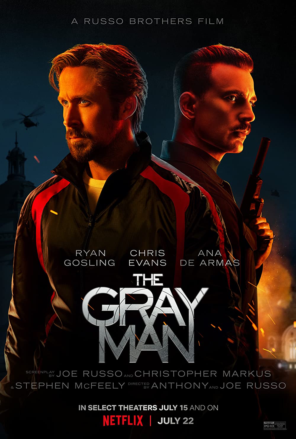 ดูหนัง The Gray Man (2022) ล่องหนฆ่า [Full-HD]