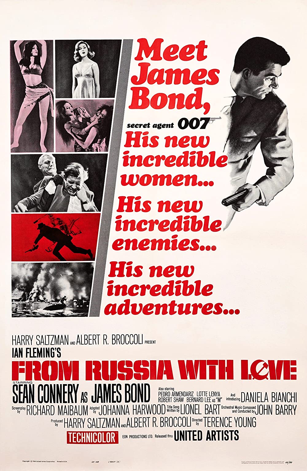ดูหนัง James Bond 007 2 From Russia With Love (1963) เจมส์ บอนด์ 007 ภาค 2 เพชฌฆาต 007
