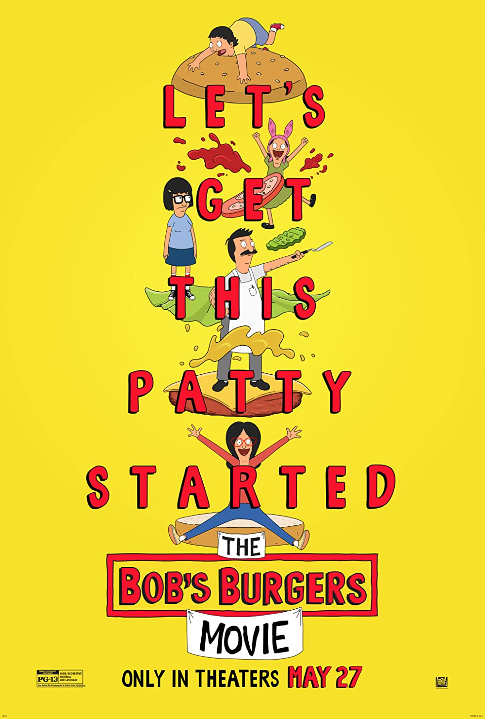 การ์ตูน The Bob’s Burgers Movie (2022) เดอะ บ๊อบส์ เบอร์เกอร์ส มูฟวี่