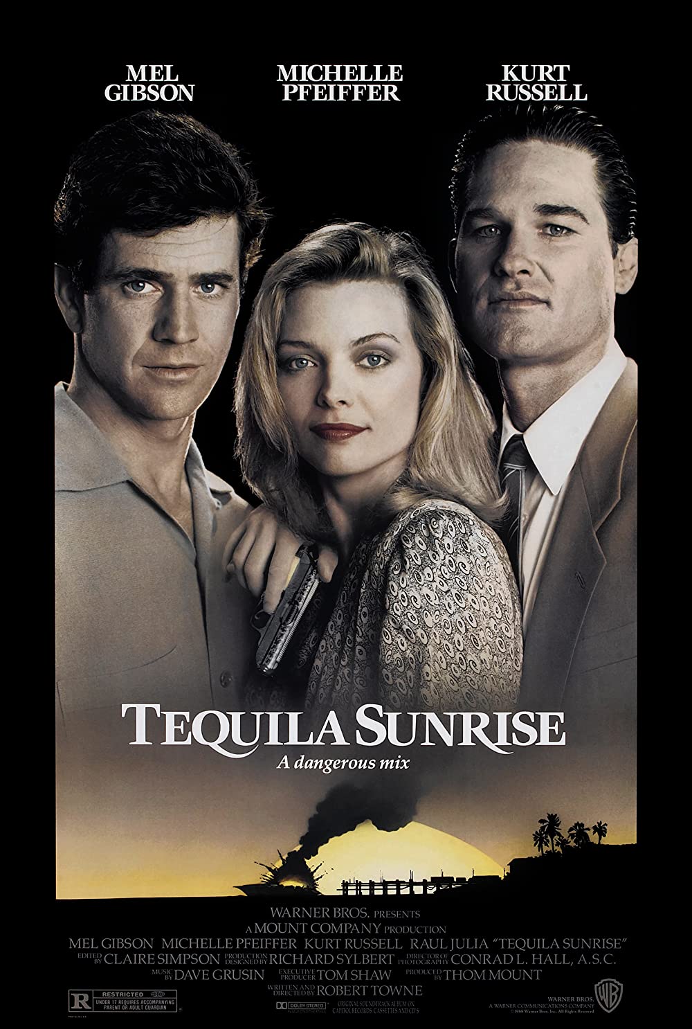 หนัง Tequila Sunrise (1988) เพื่อนหักเพื่อน