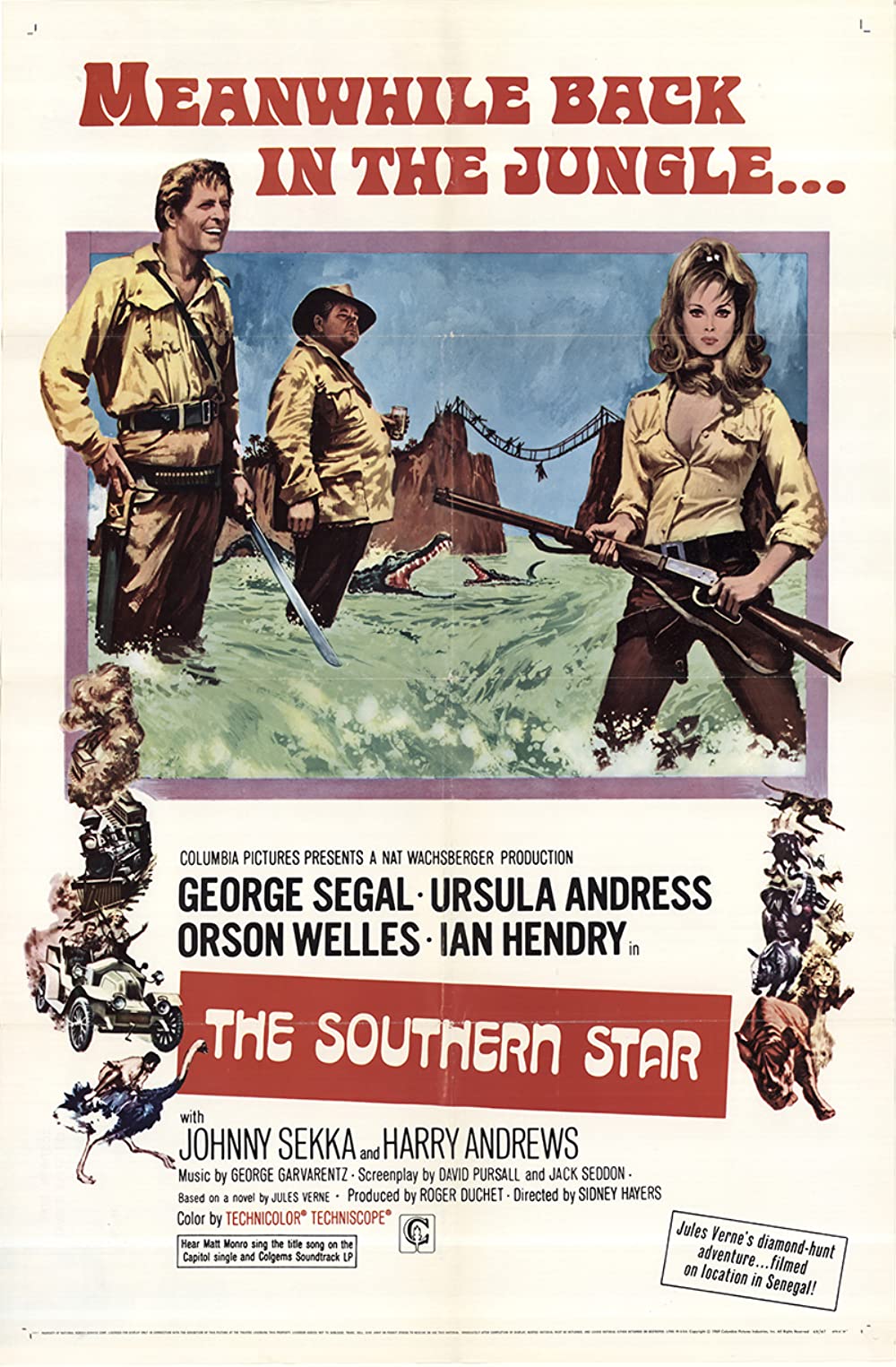 หนัง The Southern Star (1969) ล่าเพชรหักเหลี่ยม