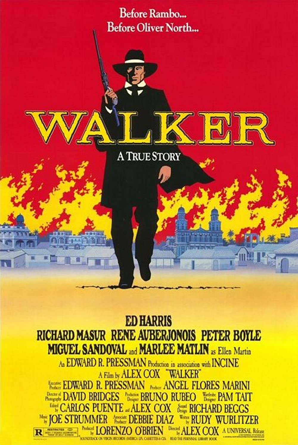 หนัง Walker (1987) วอคเกอร์ จ้าวหฤโหด