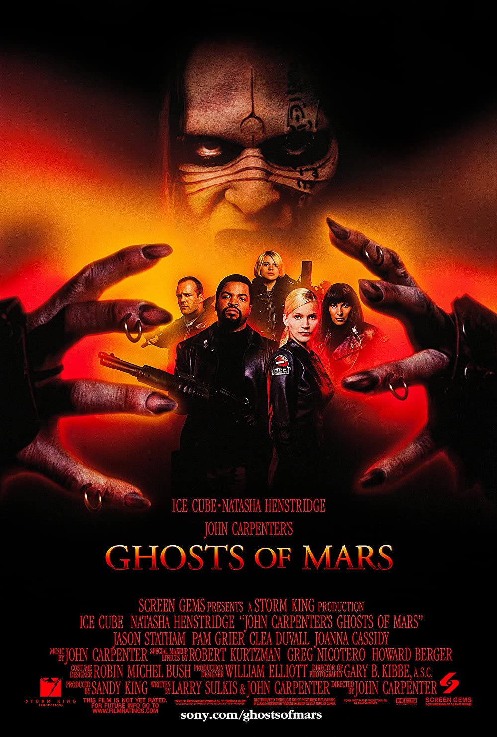 หนัง Ghosts of Mars (2001) กองทัพปิศาจถล่มโลกอังคาร