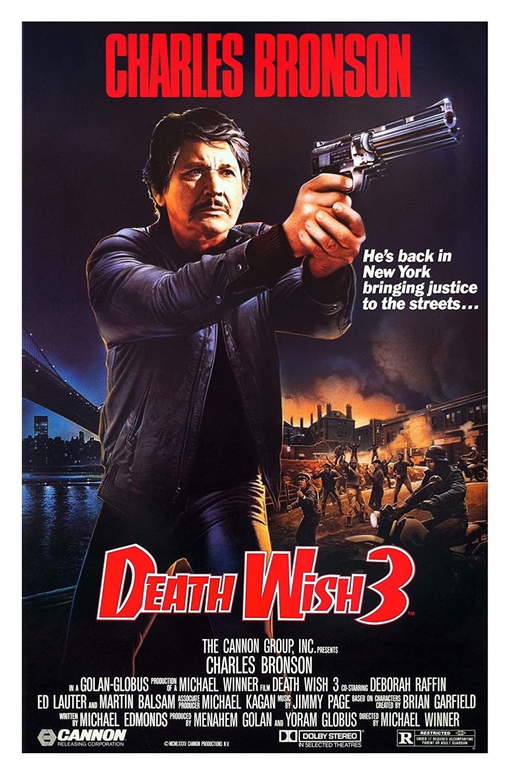 หนัง Death Wish 3 (1985) เปิดบัญชียมบาล