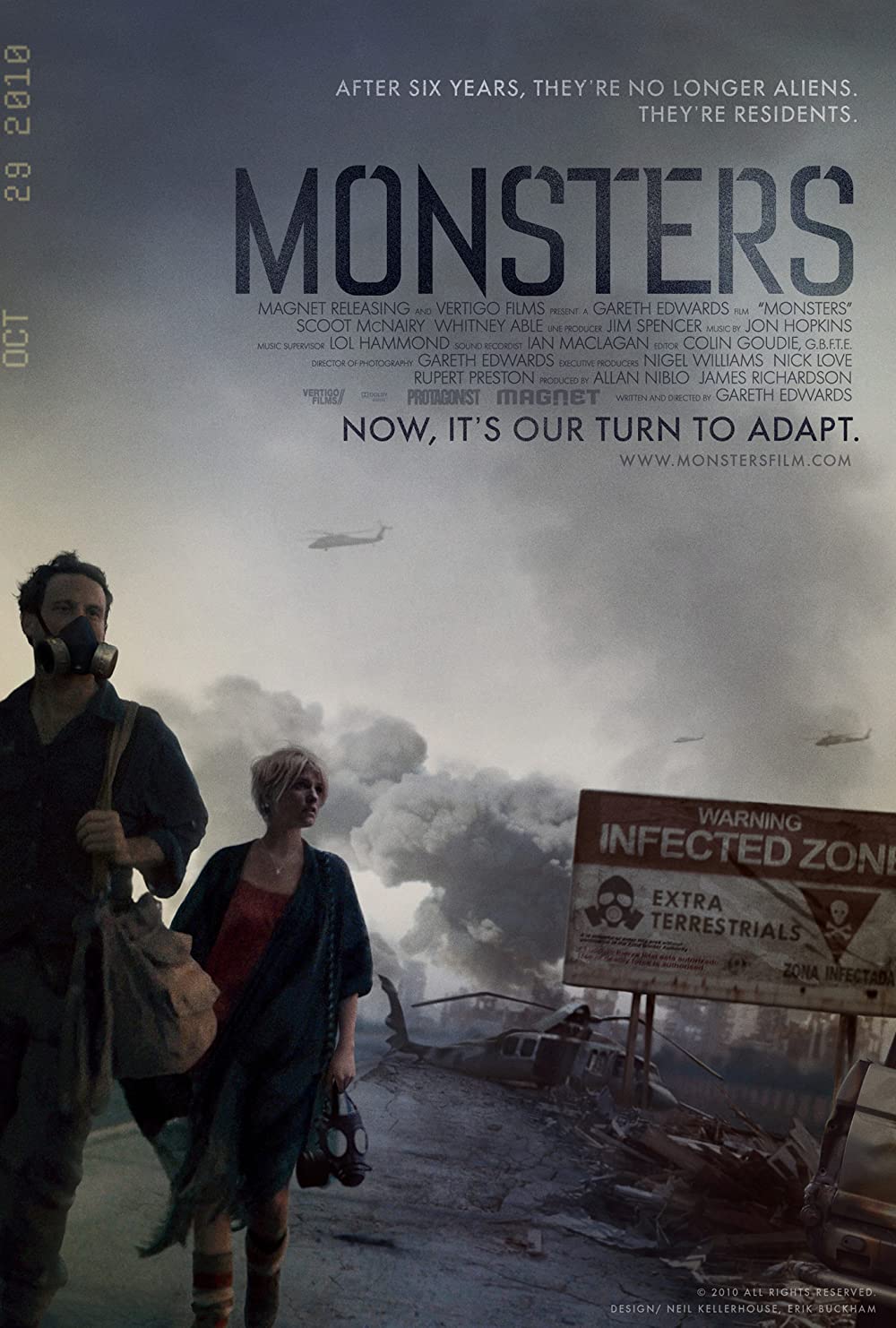 ดูหนัง Monsters (2010) เขมือบดุ [Full-HD]