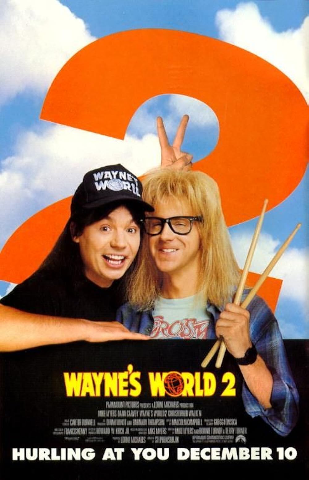 ดูหนัง Wayne’s World 2 (1993) โลกกะต๊องส์ของนายเวนย์ 2 [Full-HD]