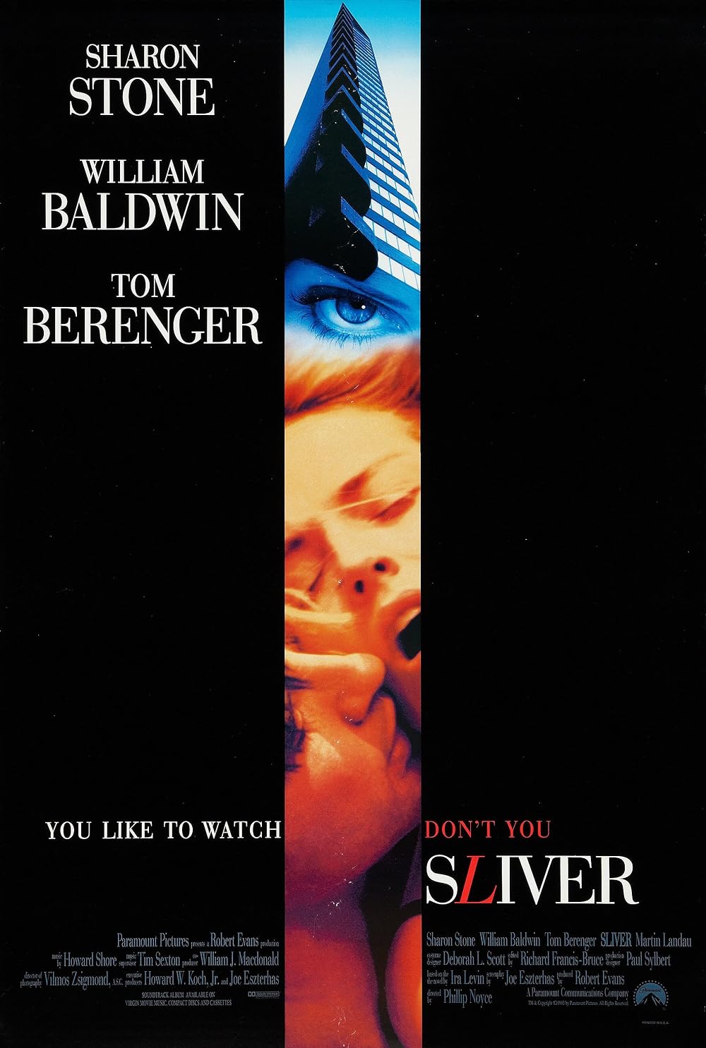 หนัง Sliver (1993) แอบดูไฮเทค