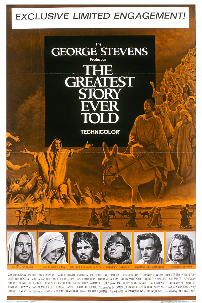 ดูหนัง The Greatest Story Ever Told (1965) เรื่องราวชีวประวัติของพระเยซูคริสต์ (ซับไทย)