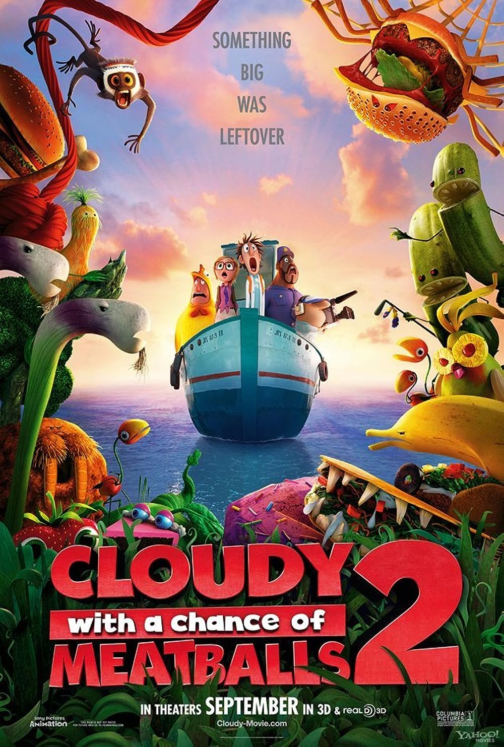 การ์ตูน Cloudy with a Chance of Meatballs 2 (2013) มหัศจรรย์ลูกชิ้นตกทะลุมิติ 2