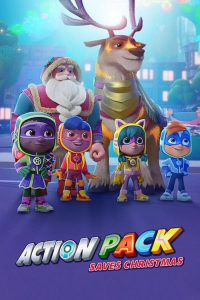 การ์ตูน The Action Pack Saves Christmas (2022) แอ็คชั่นแพ็คพิทักษ์คริสต์มาส