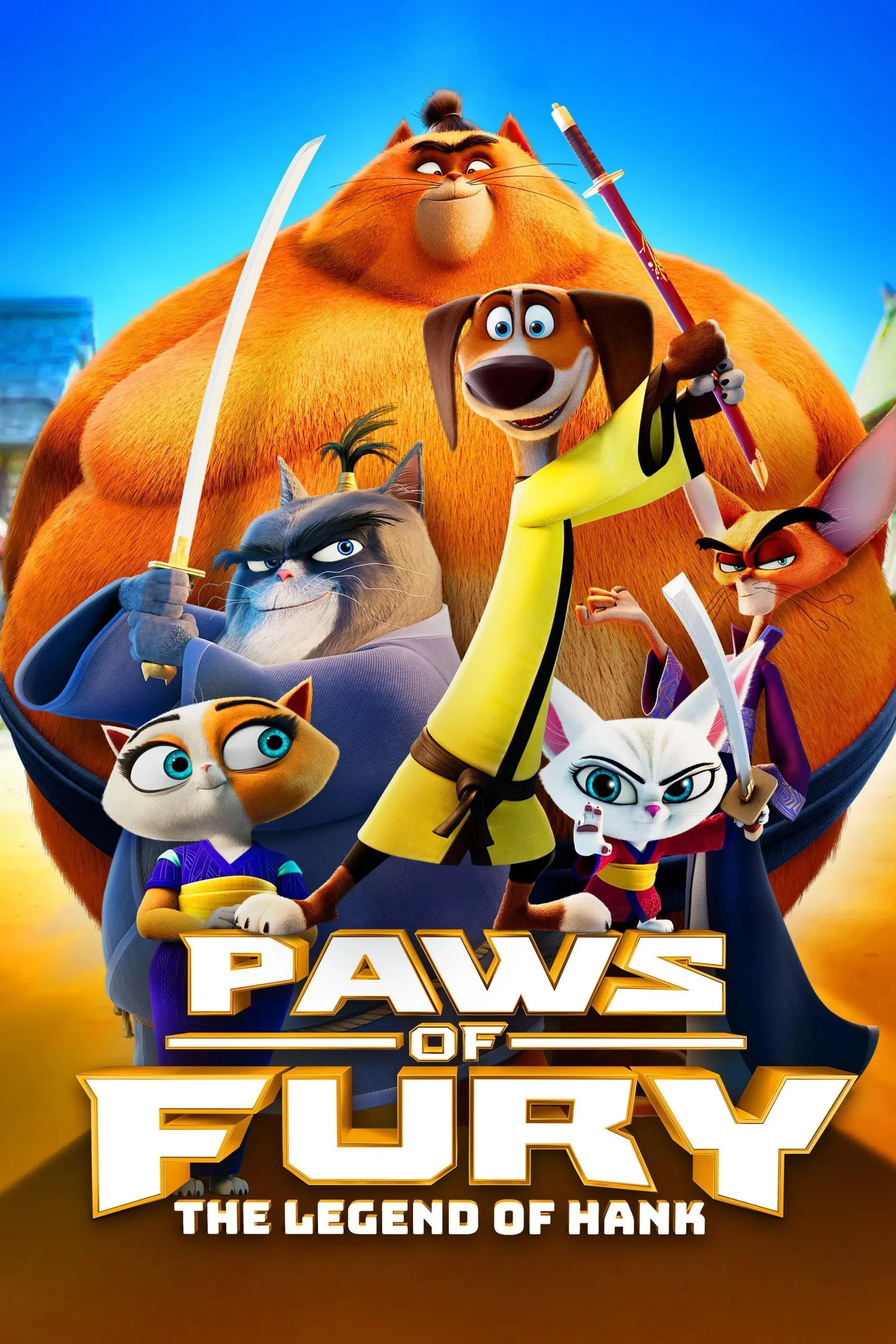 Paws of Fury: The Legend of Hank (2022) อุ้งเท้าพิโรธ: ตำนานของแฮงค์ พากย์ไทย