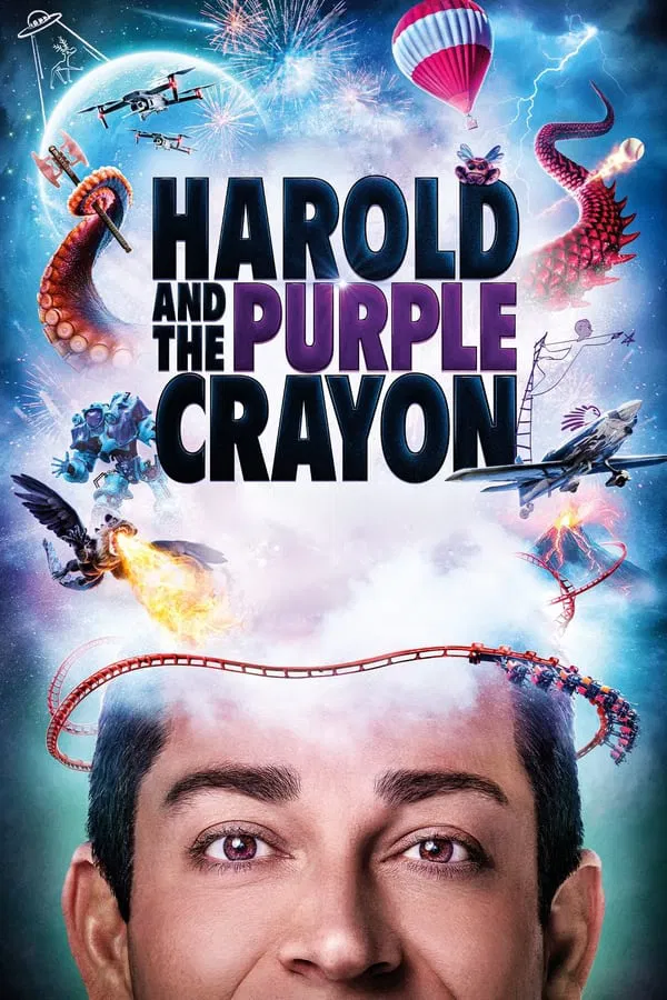 Harold and the Purple Crayon (2024) แฮโรลด์กับสีเทียนมหัศจรรย์ ซับไทย