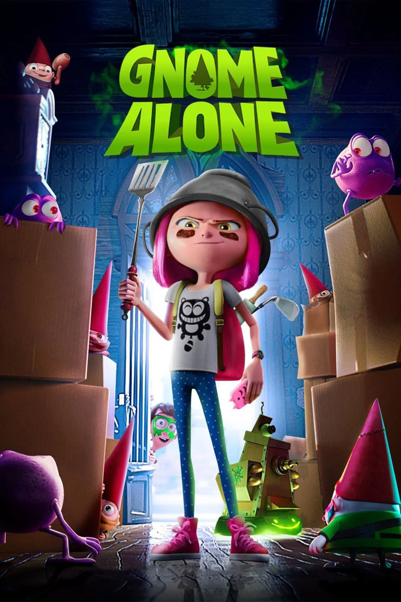 Gnome Alone (2017) โนม อโลน ป่วนไม่เดียวดาย พากย์ไทย/ซับไทย