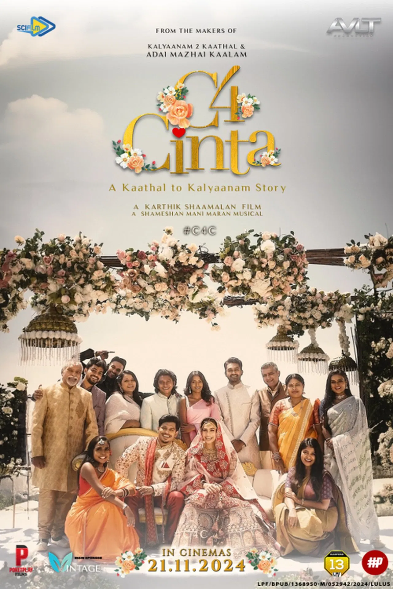 C4 Cinta (2024) ชื่นรัก ชื่นหัวใจ ซับไทย