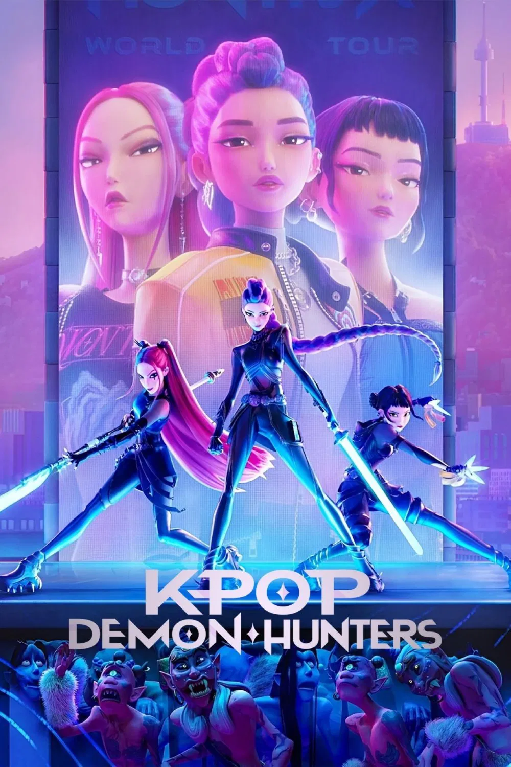 KPop Demon Hunters (2025) เกิร์ลกรุ๊ปนักล่าปีศาจ พากย์ไทย/ซับไทย